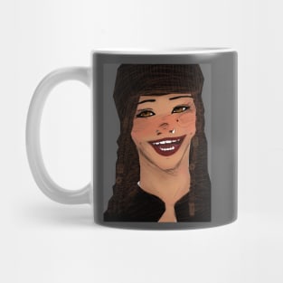 sketched portrait Mug